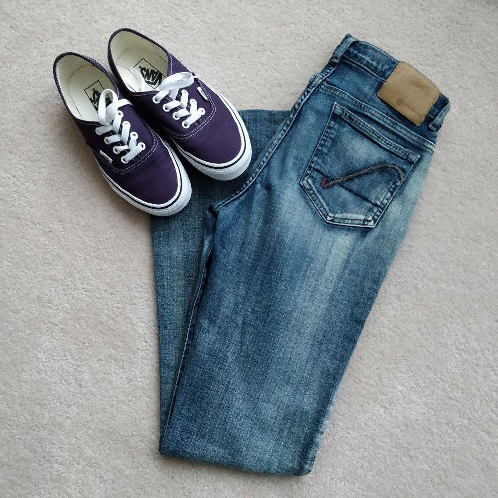 GUESS Stretch Denim Flare Jeans Sz 28